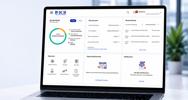 ICB Digital - Internet Banking