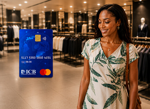 ICB Mastercard Debit Card